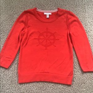 Banana Republic nautical sweater